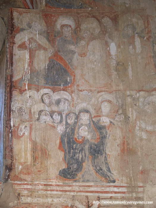 PINTURAS MURALES EN EL CILINDRO ABSIDIAL